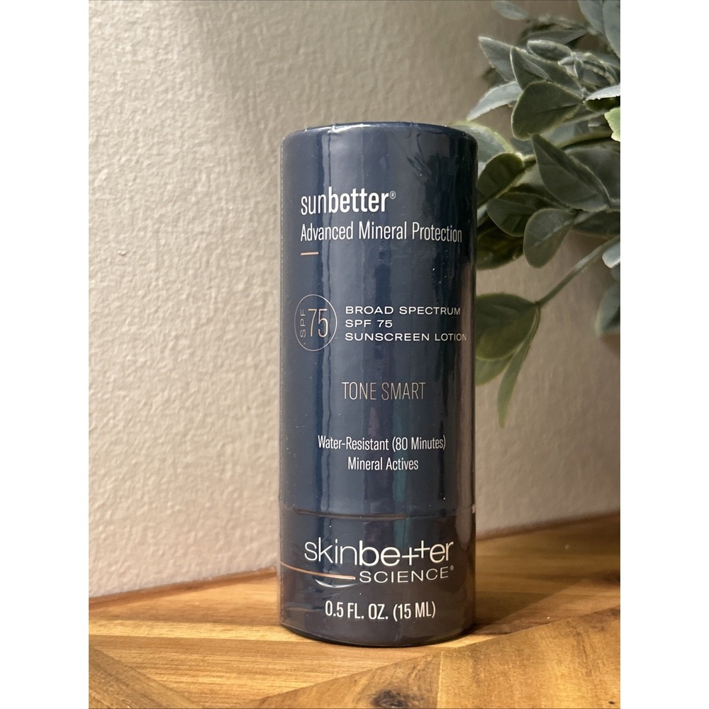 Skinbetter Science Sunbetter Tone Smart SPF 75 Sunscreen Lotion - 0.5oz sealed